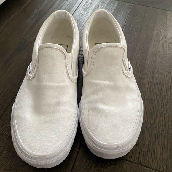 unisex white vans men’s 5, women’s 6.5 - Picture 1 of 3